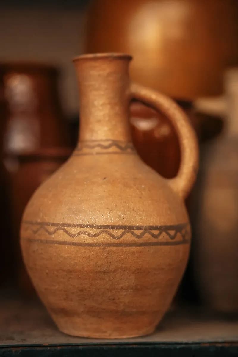 Clay Water Jug